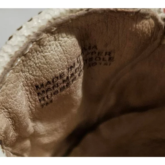 Michael Kors MK Flats Loafers Shoes Women's Size 7.5 Vanilla - Picture 2 of 12